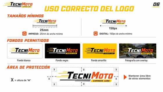 Lámina 6: Uso Correcto Logo
