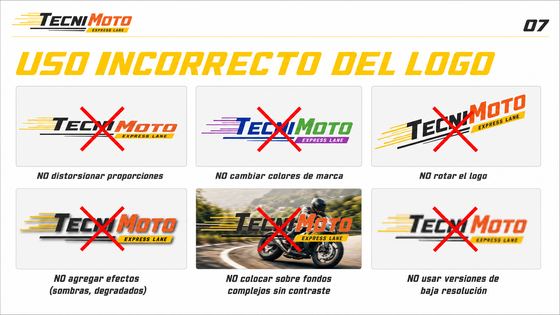 Lámina 7: Uso Incorrecto Logo