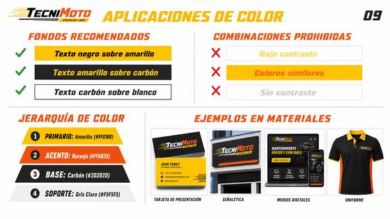 Lámina 9: Aplicaciones de Color