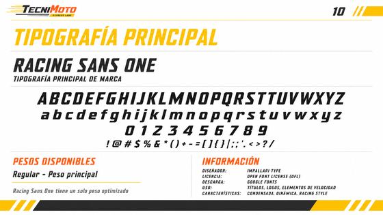 Lámina 10: Tipografia Principal