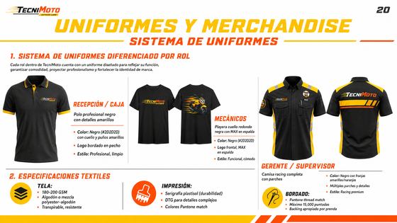 Lámina 20: Uniformes Merchandise