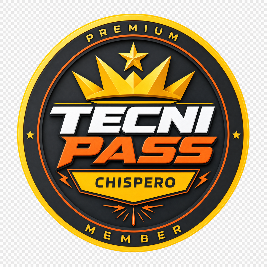 Insignia TecniPass de miembro Chispero